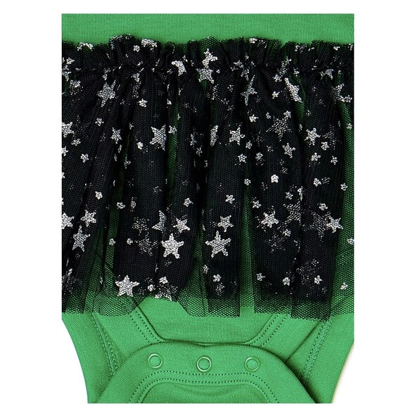 Baby Girls First Halloween Witch Costume Tutu & Headband Outfit 2Pc Set Size 24M - Picture 3 of 3